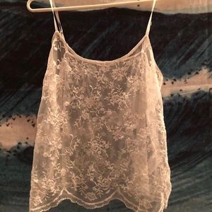 Cute lace tank top